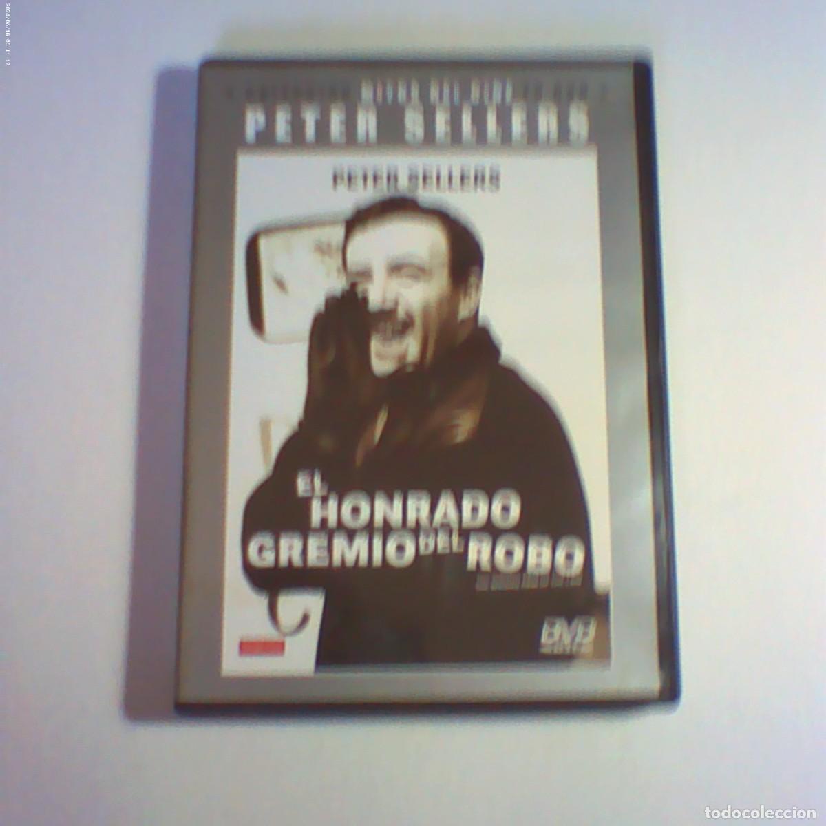 Cine: dvd el honrado gremio del robo. peter sellers. 90 + 30 min (seminuevo)