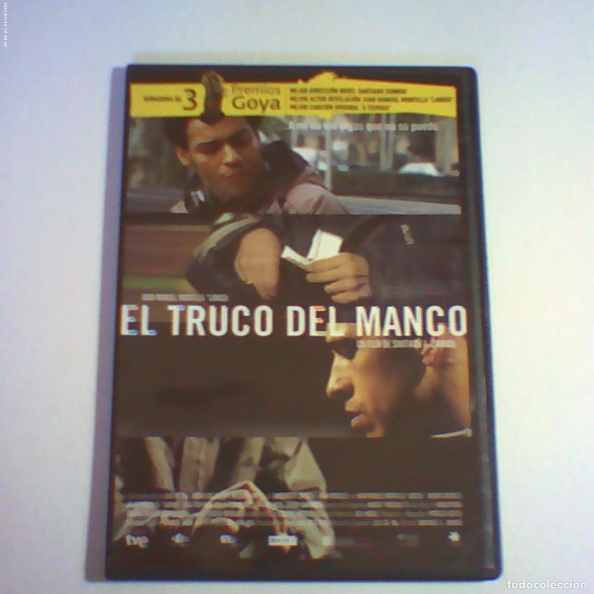 Cine: dvd el truco del manco. juan manuel montilla el langui. 90 min caja fina (seminuevo)