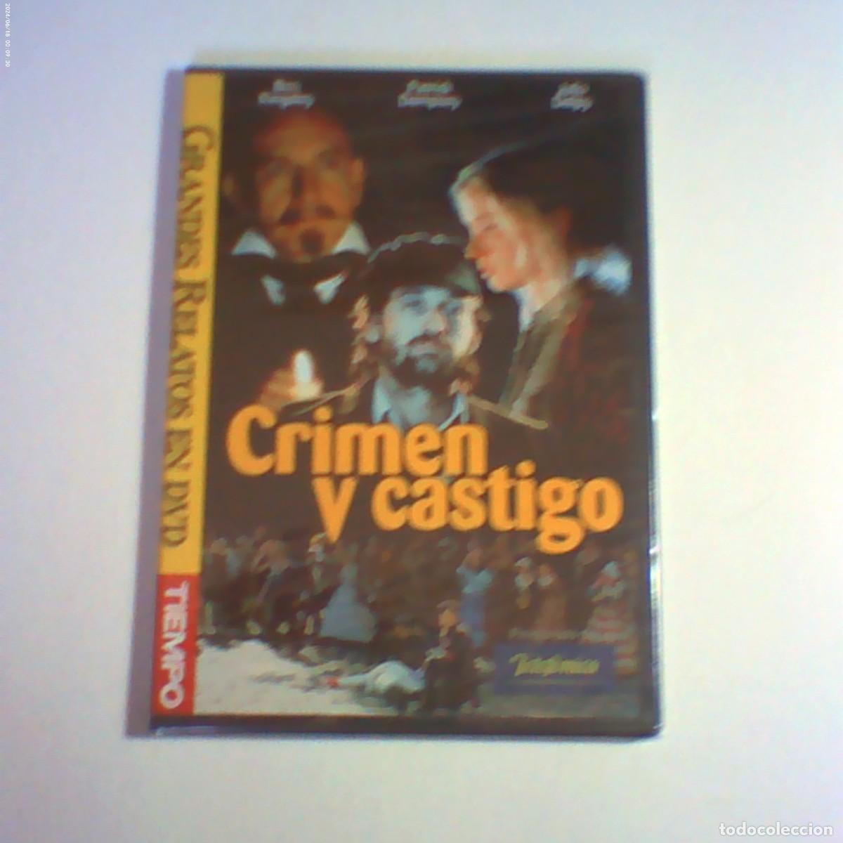 Cine: dvd crimen y castigo. ben kingsley. de dostoievsky. 90 min caja fina (precintado)