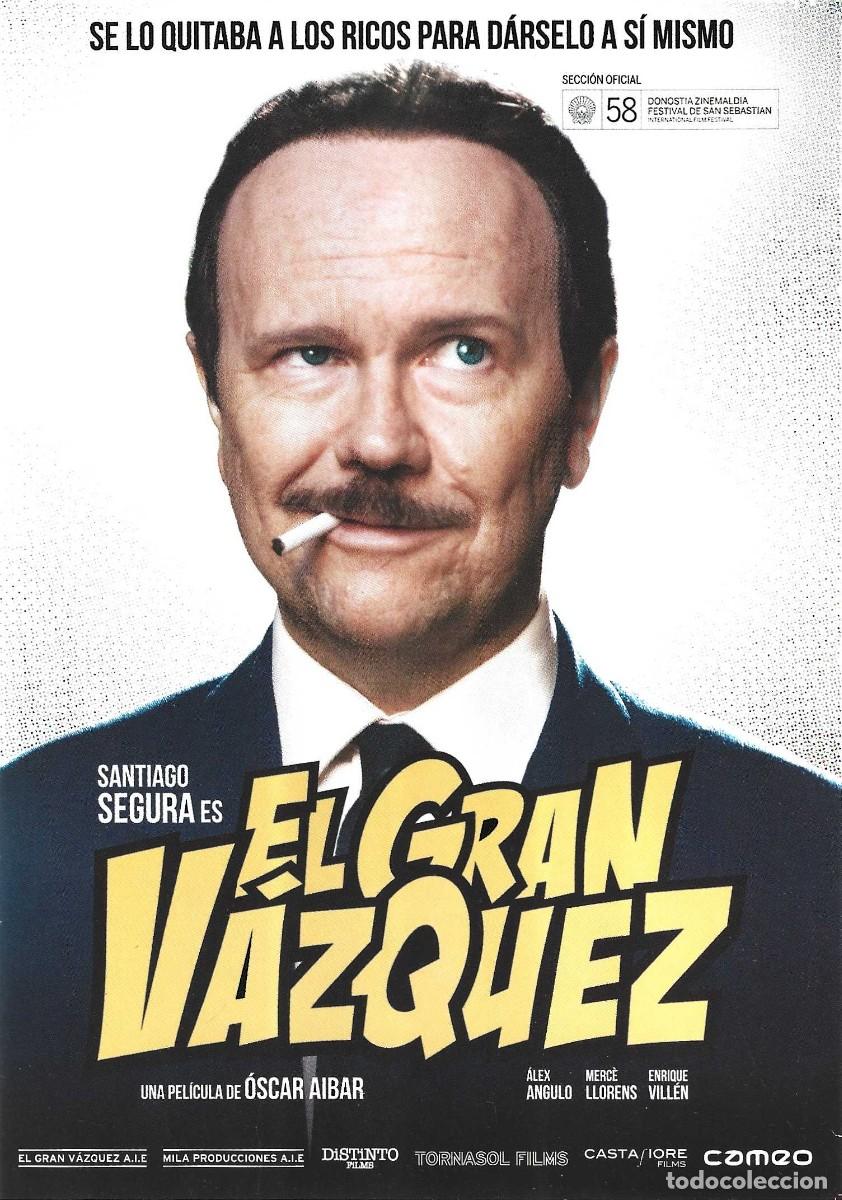Cine: EL GRAN V&Aacute;ZQUEZ SANTIAGO SEGURA