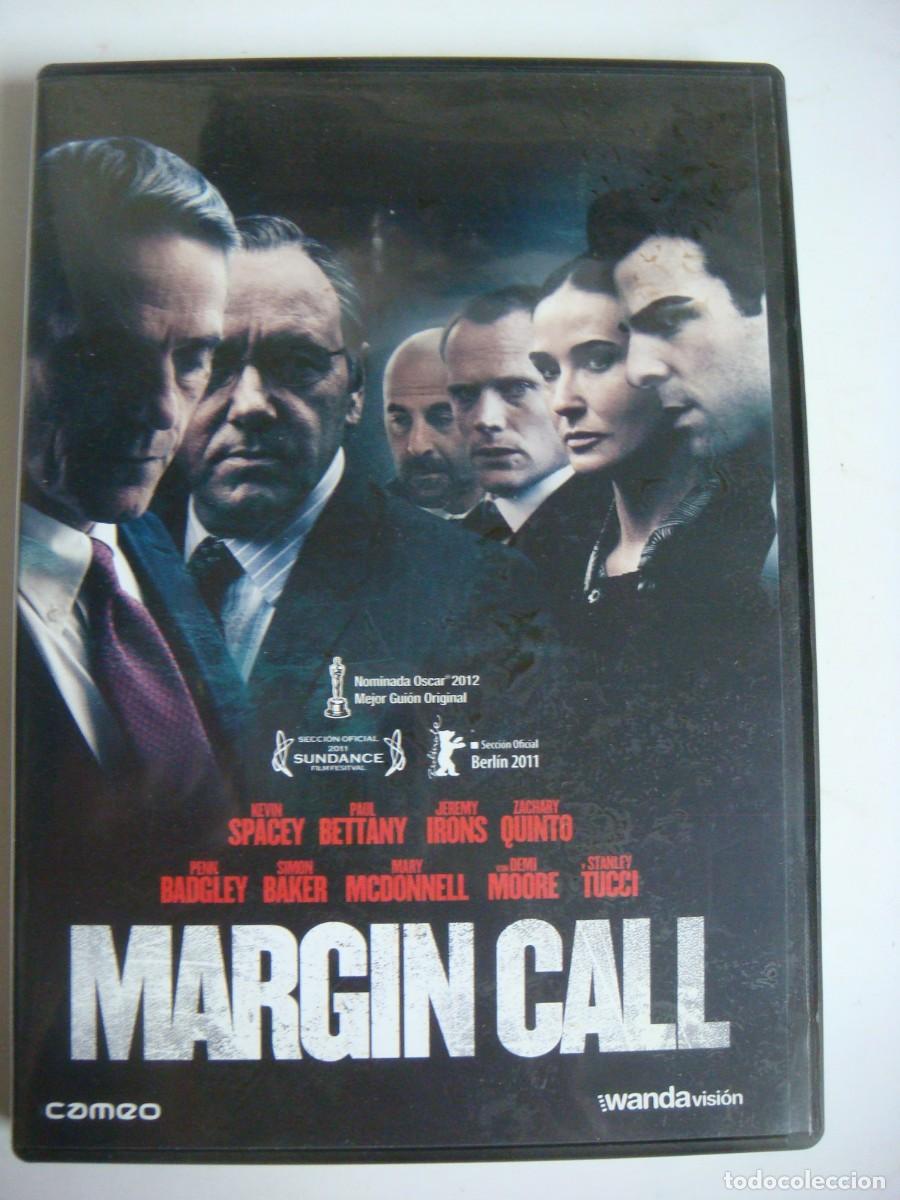 Cine: D.V.D. DE MARGIN CALL CON KEVIN SPACEY-(G)-CAJ-N&ordm;-7