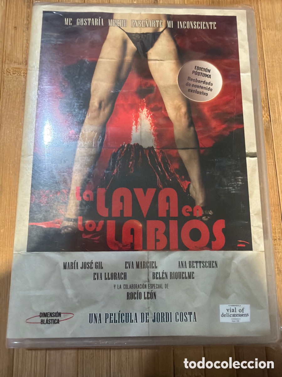 Cine: La Lava en los Labios DVD - Precintado -