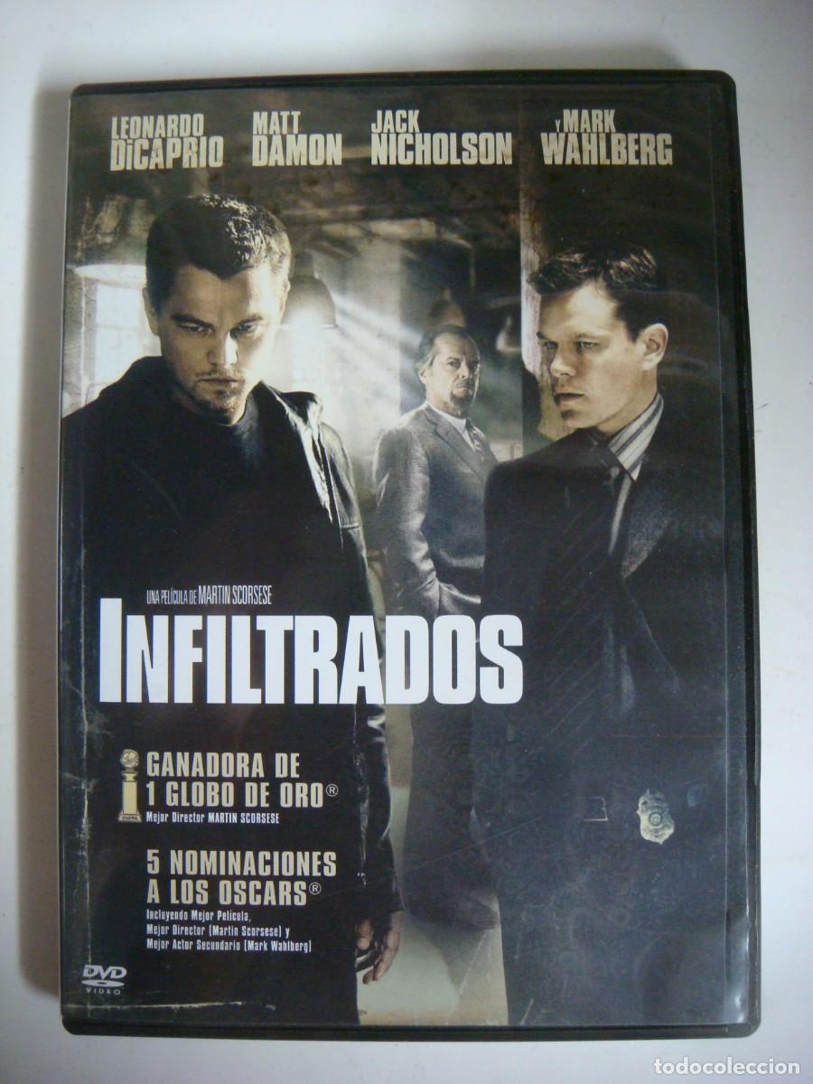 Cine: D.V.D. DE INFILTRADOS CON LEONARDO DICAPRIO-(G)-CAJ-N&ordm;-7