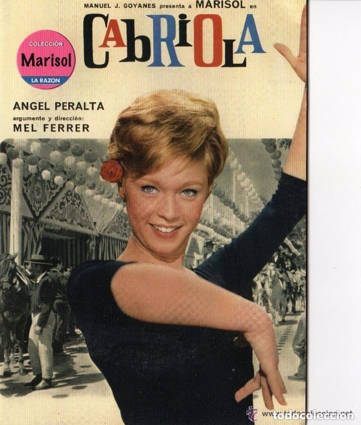Cine: DVD - Cabriola - con Marisol . -ESTUCHE DE CARTON FINO