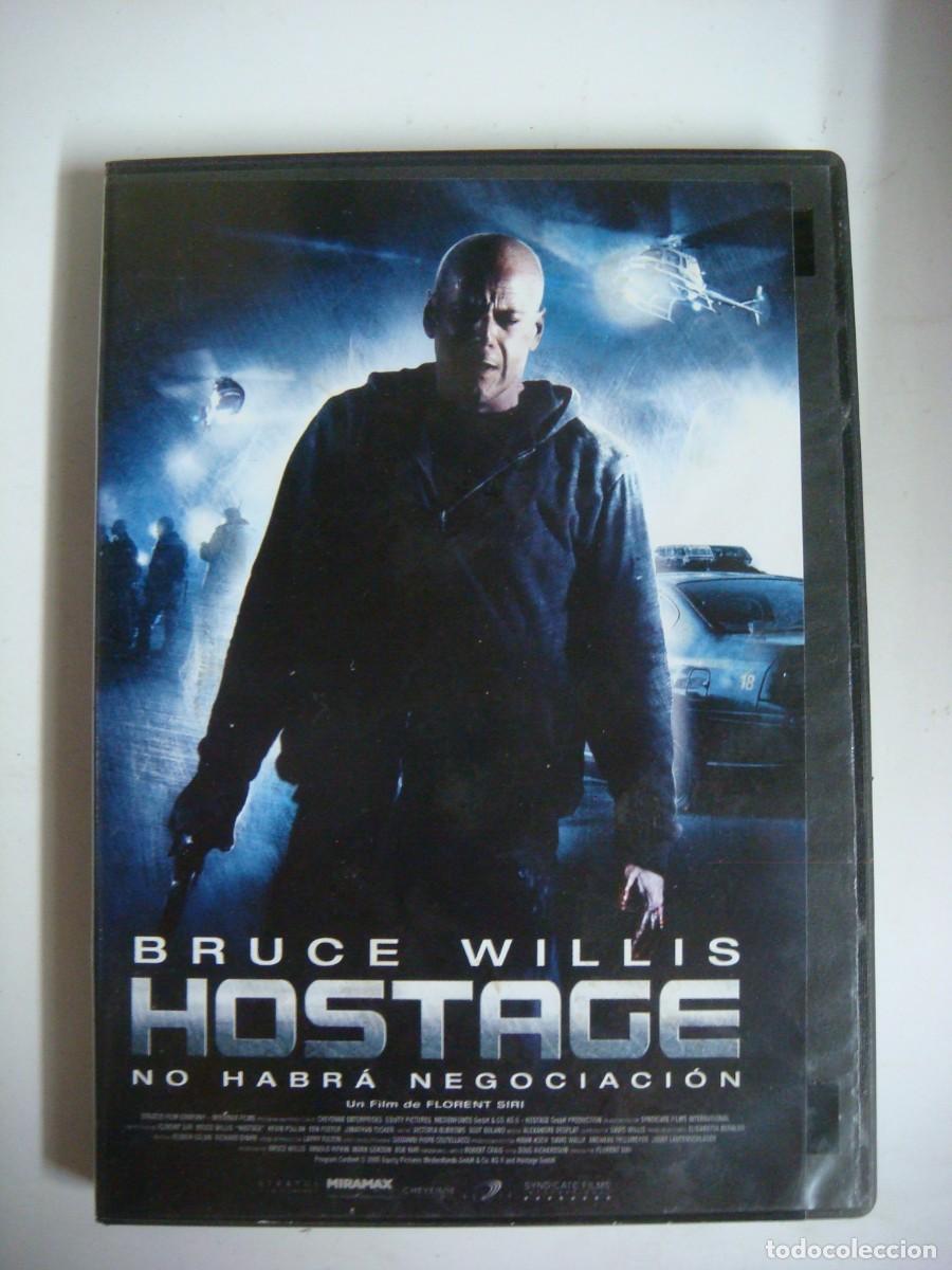 Cine: D.V.D. DE HOSTAGE CON BRUCE WILLIS-(G)-CAJ-N&ordm;-7