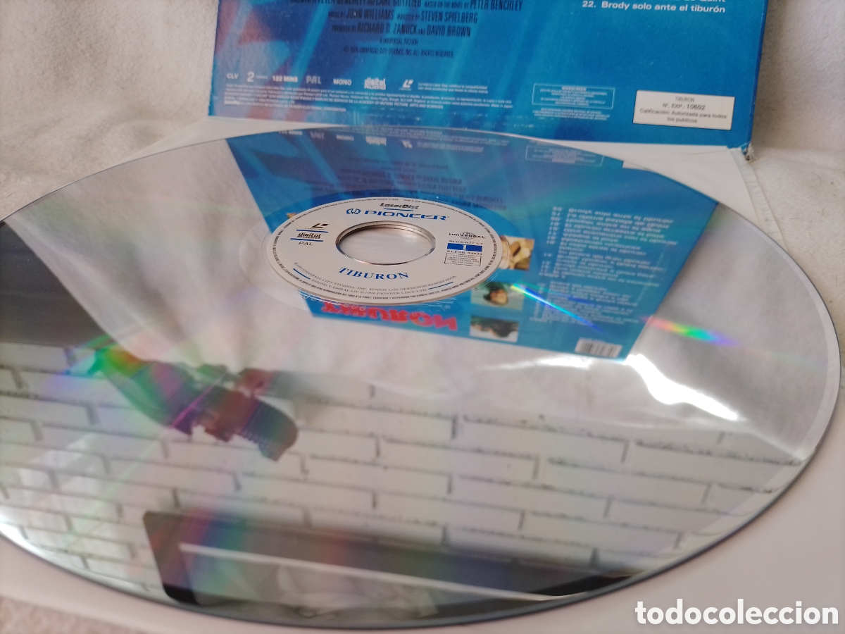 Cine: Tibur&oacute;n - Laser disc - Foto 3