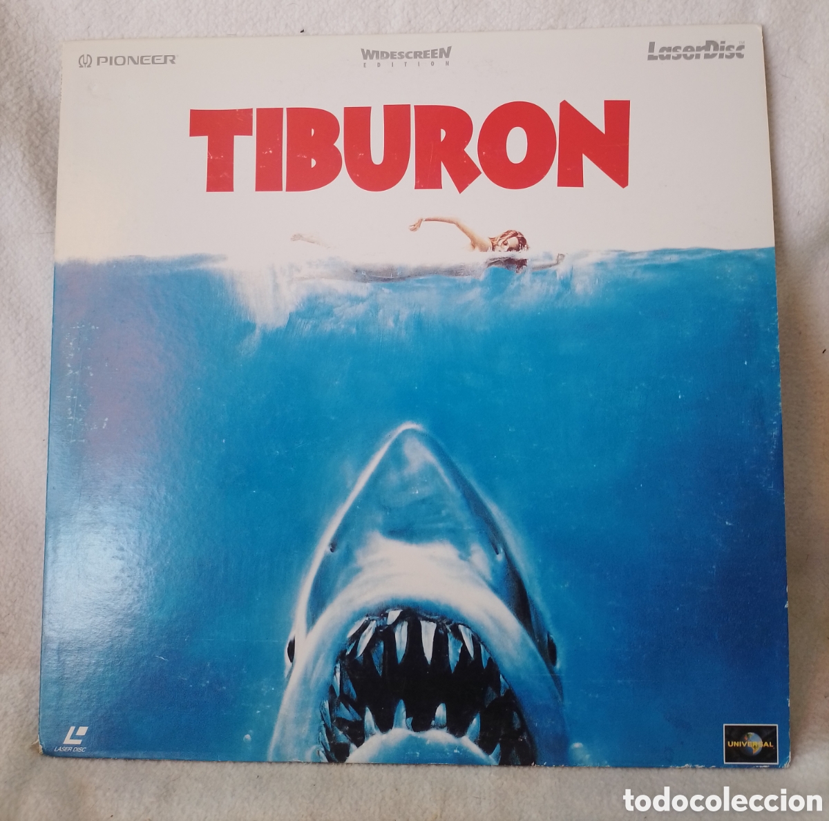 Cine: Tibur&oacute;n - Laser disc