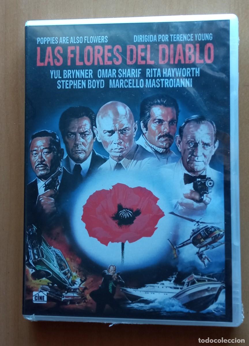 Cine: Las Flores del Diablo / Yul Brinner, Omar Sharif, Rita Hayworth, Stephen Boyd...