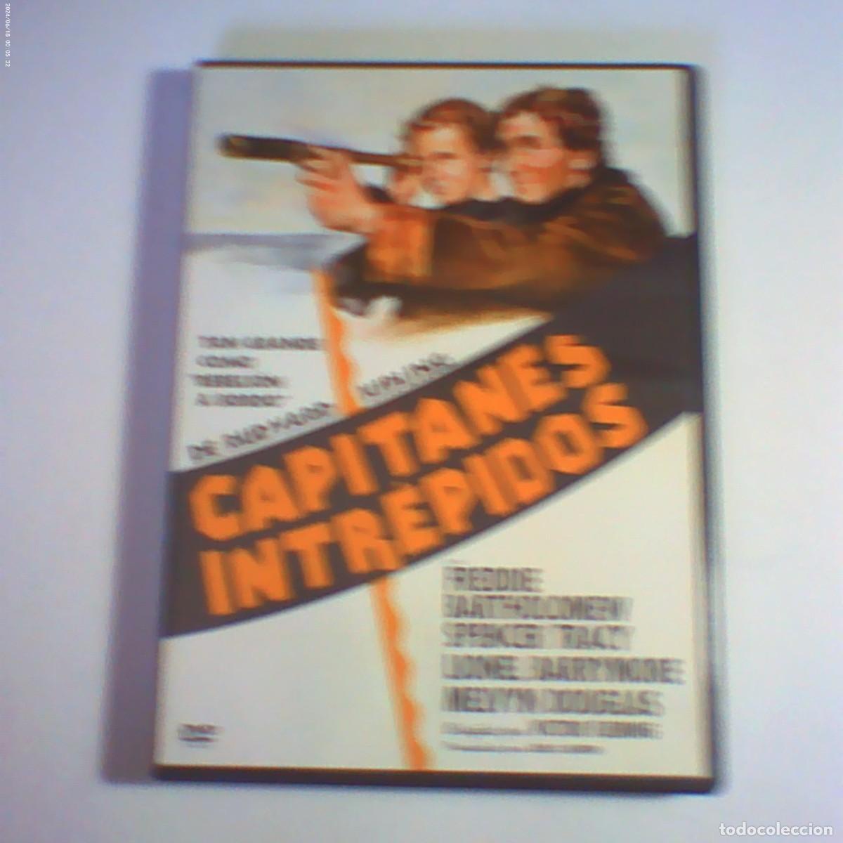 Cine: dvd capitanes intr&eacute;pidos. spencer tracy. de rudyard kipling. 111 min (seminuevo)