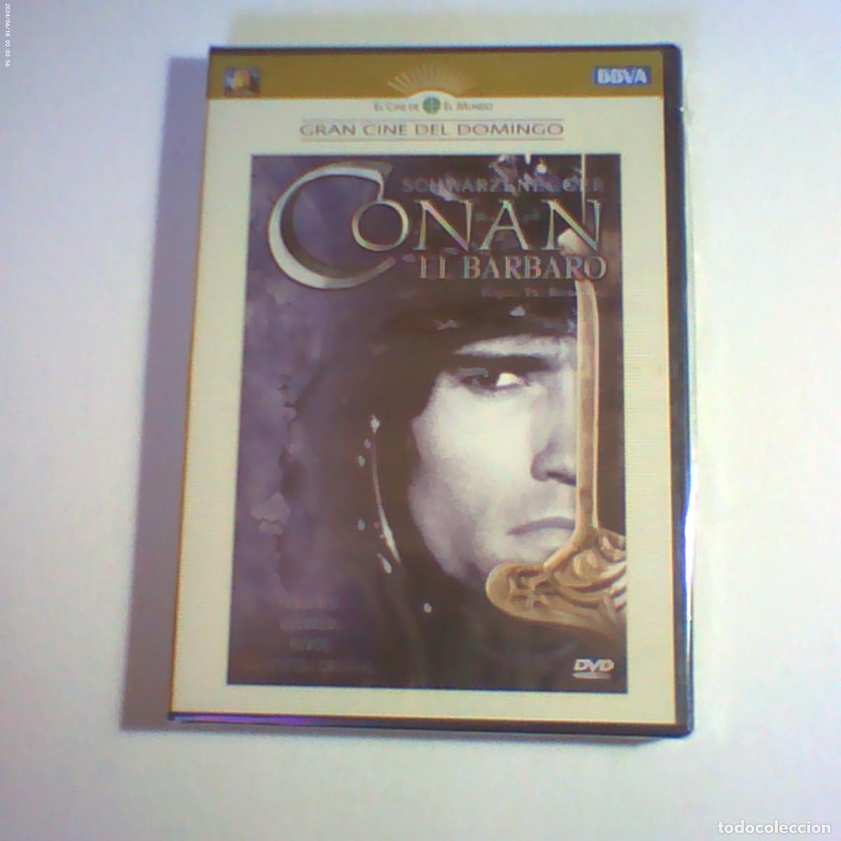 Cine: dvd conan el b&aacute;rbaro. schwarzenegger. 130 min (precintado)