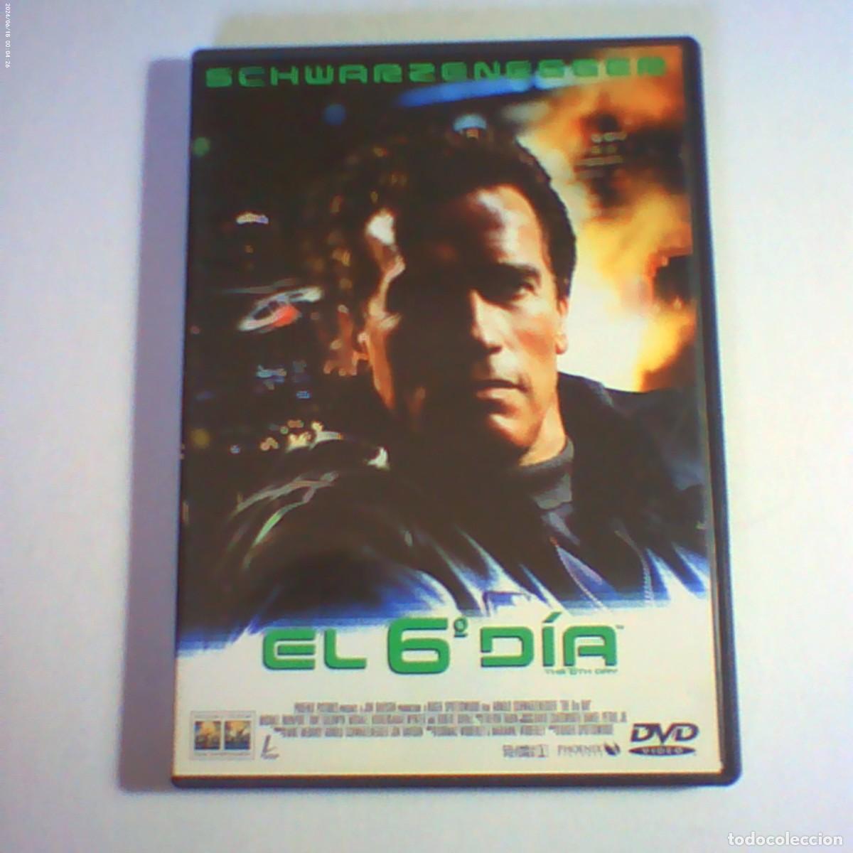 Cine: dvd el 6&ordm; d&iacute;a. schwarzenegger. 118 min (seminuevo)