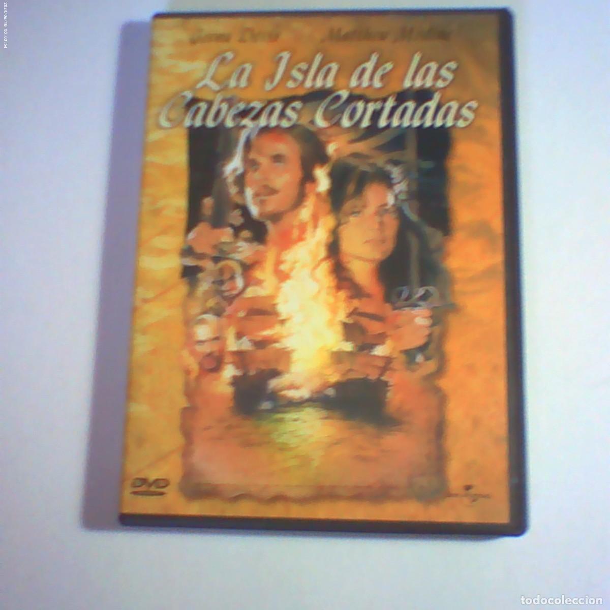 Cine: dvd la isla de las cabezas cortadas. geena davis. mattheu modine. 119 min (seminuevo)