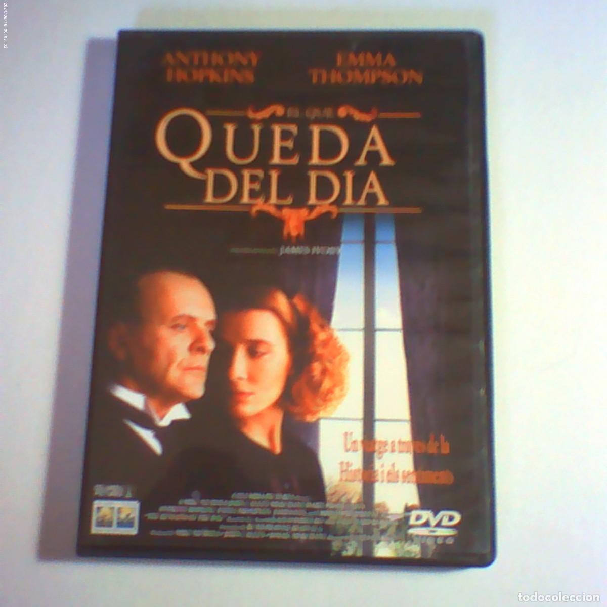 Cine: dvd queda del d&iacute;a. anthony hopkins. 129 min (seminuevo)