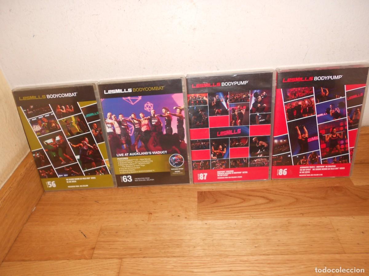 Cine: BODYCOMBAT BODY-COMBAT / BODY COMBAT + BODYPUMP / BODY-PUMP / BODY PUMP - LOTE 6 CDs y 2 DVDs - 1&euro;y+