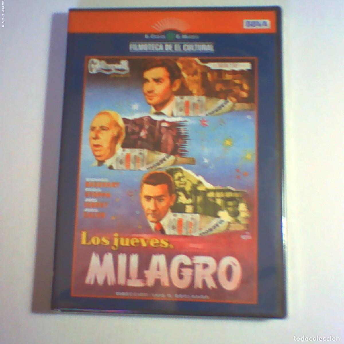 Cine: dvd los jueves milagro. richard basehart. jos&eacute; isbert. 83 min (precintado)