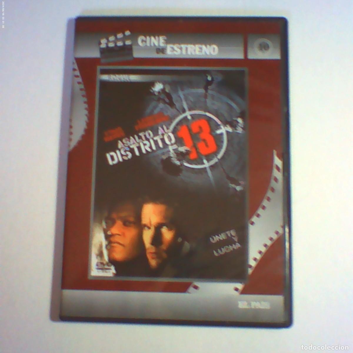 Cine: dvd asalto al distrito 13. ethan hawke. 119 min caja fina (seminuevo)
