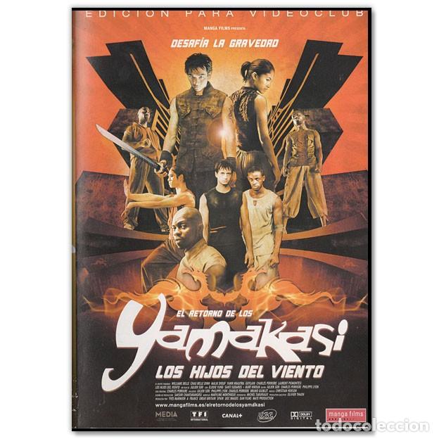 Cine: EL RETORNO DE LOS YAMAKASI ,LOS HIJOS DEL VIENTO DVD (Acci&oacute;n)