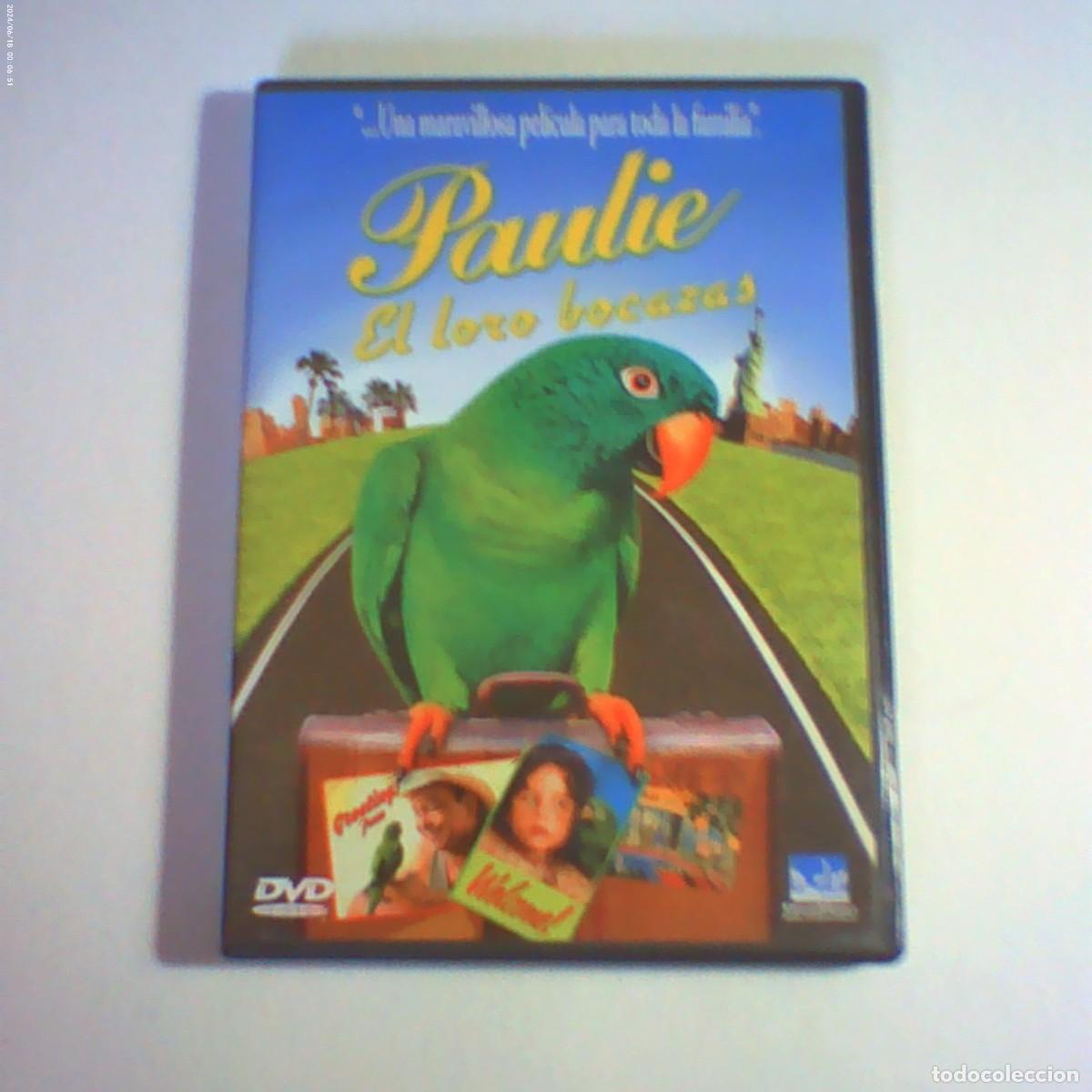 Cine: dvd paulie el loro bocazas. 88 min (seminuevo)