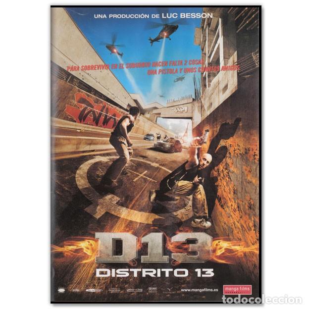 Cine: DISTRITO 13 DVD (Acci&oacute;n, Pandillas Callejeras)