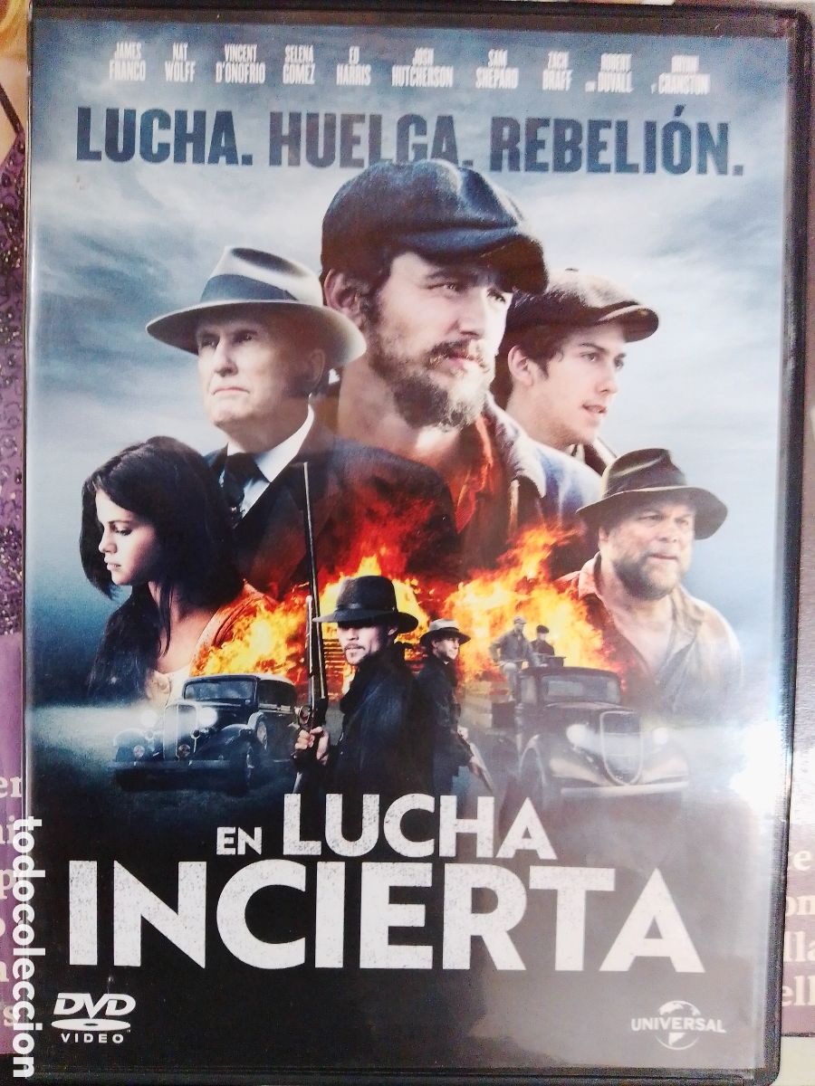 Cine: EN LUCHA INCIERTA. FRANCO, JAMES. UNIVERSAL. 2017