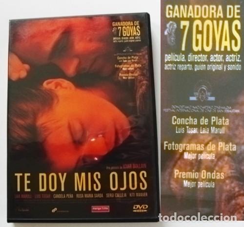 Cine: TE DOY MIS OJOS DVD PEL&Iacute;CULA ICIAR BOLLAIN LAIA MARULL LUIS TOSAR CANDELA PE&Ntilde;A SARD&Aacute; MALTRATO EXTRAS