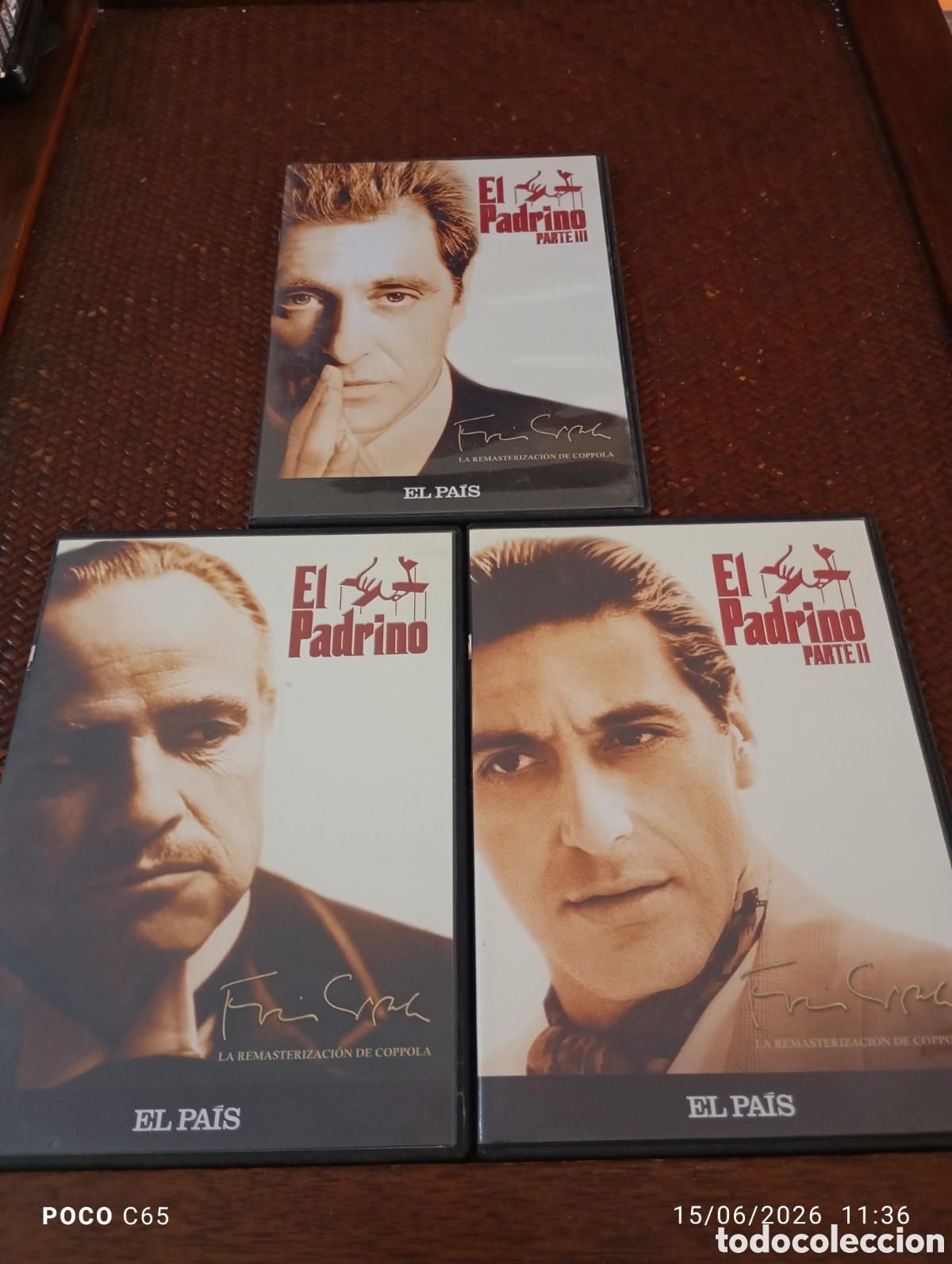 Cine: Trilog&iacute;a el padrino DVD Slim