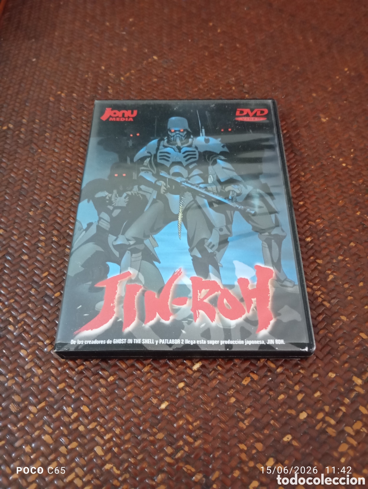 Cine: Jin-roh DVD como nuevo