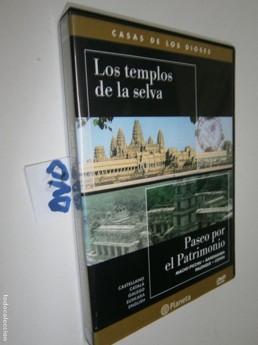 Cine: PELICULA DVD - LOS TEMPLOS DE LA SELVA Y MACHUPICHU Y OTROS......