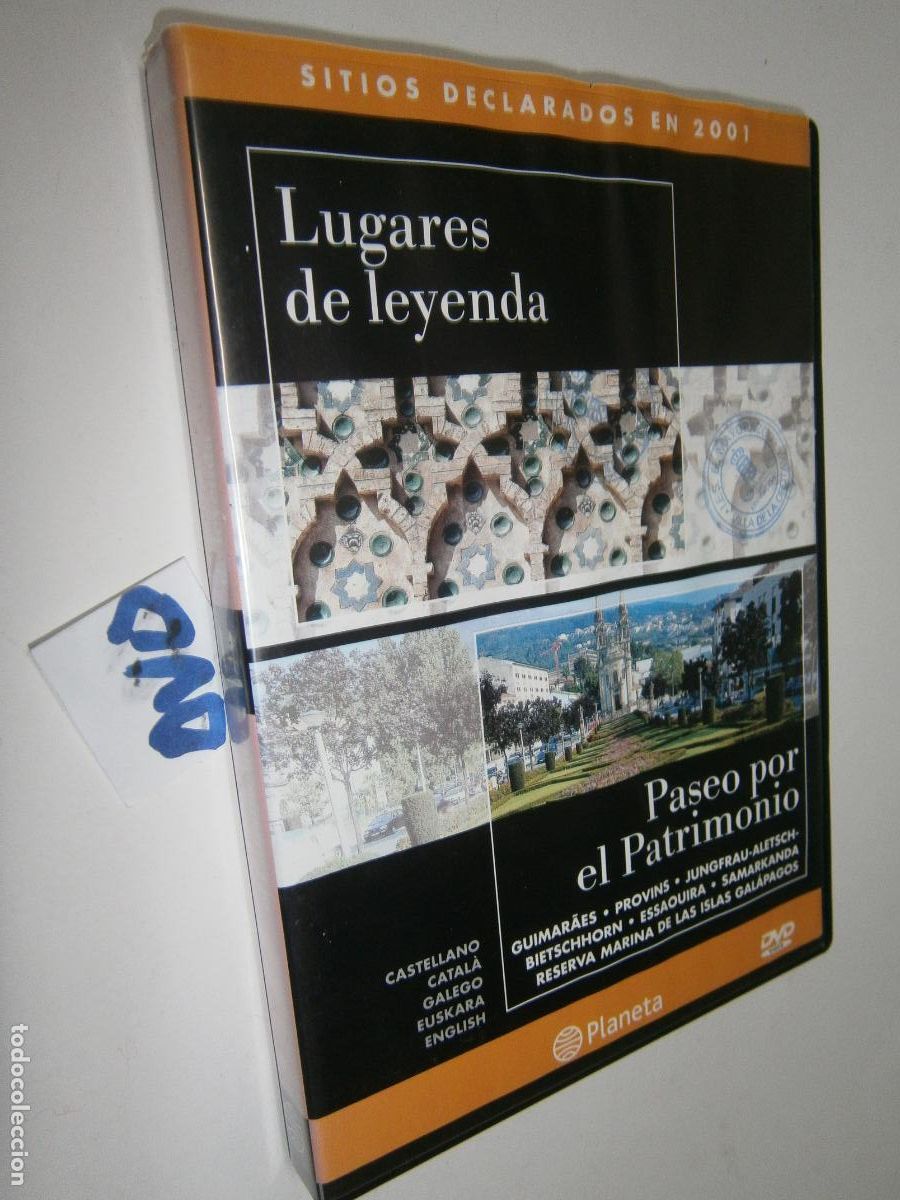Cine: PELICULA DVD - LUGARES DE LEYENDA Y PASEO POR EL PATRIMONIO