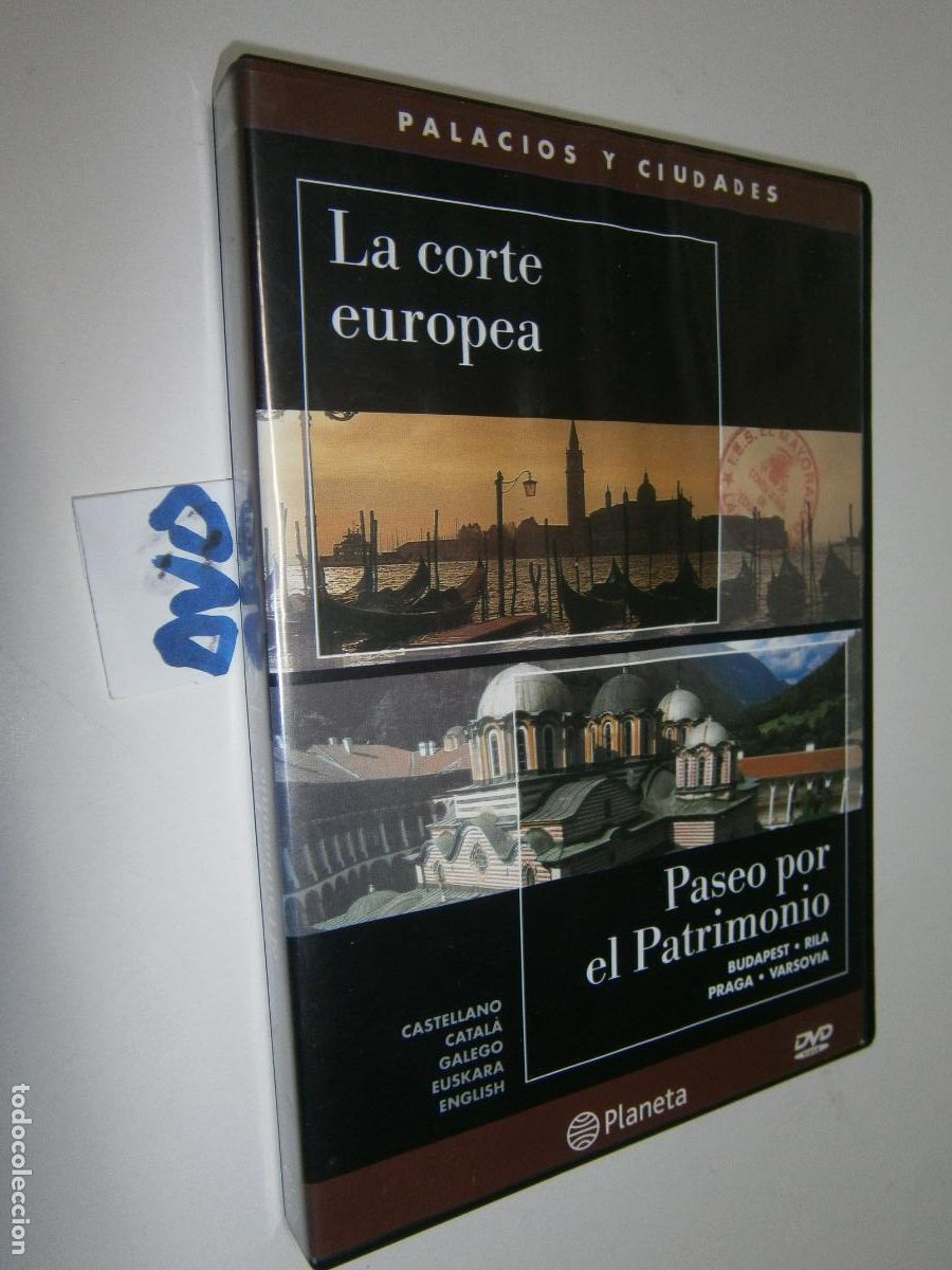 Cine: PELICULA DVD - LA CORTE EUROPEA (PALACIOS) Y PASEO POR EL PATRIMONIO (CIUDADES)