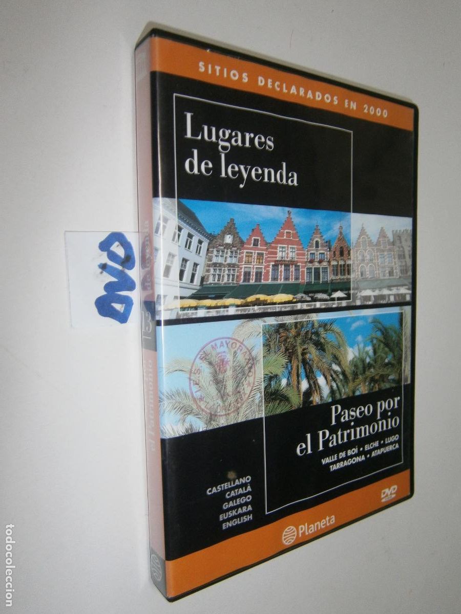 Cine: PELICULA DVD - LUGARES DE LEYENDA Y PASEO POR EL PATRIMONIO (CIUDADES)