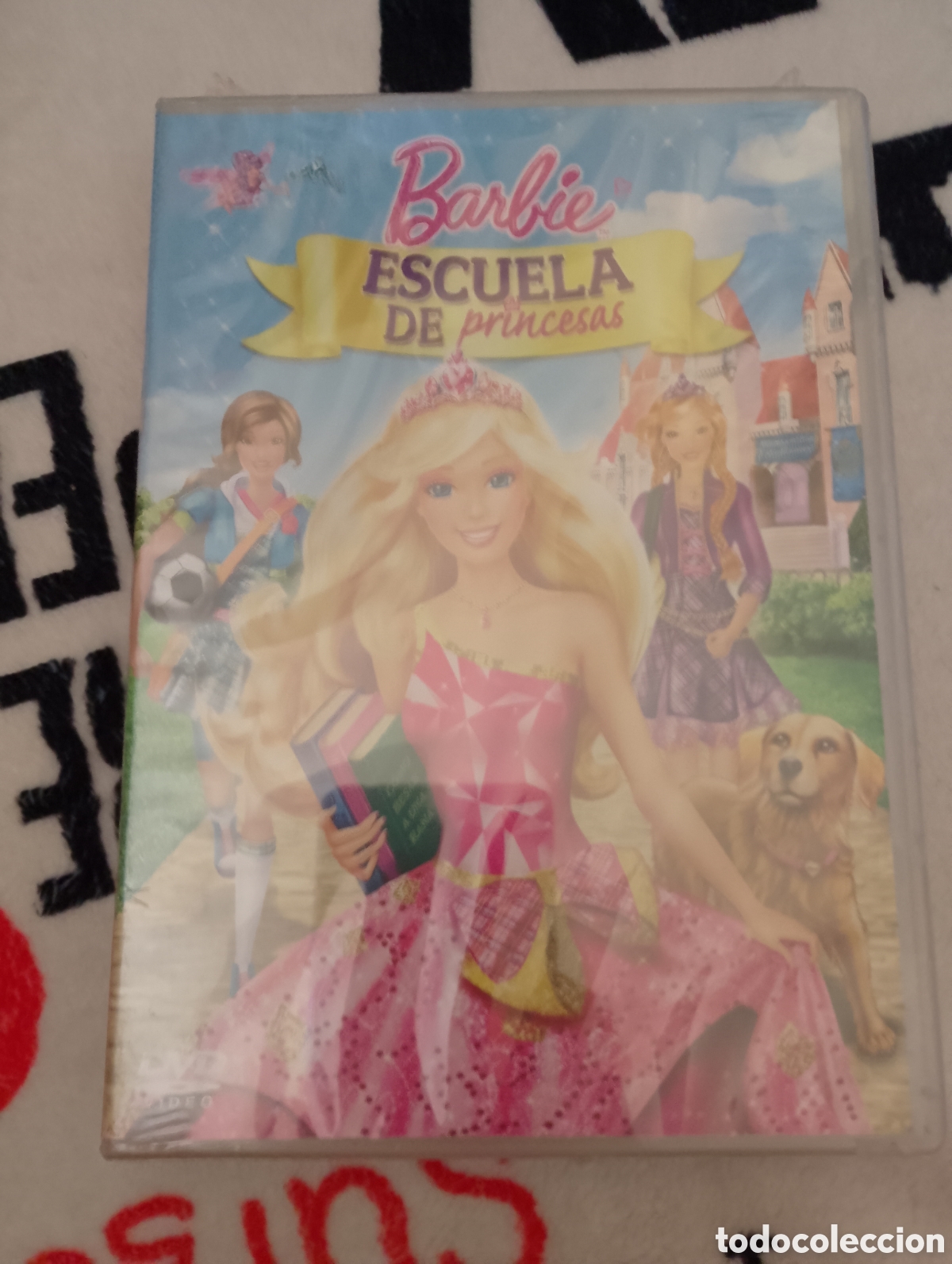 Cine: Barbie Escuela de Princesas DVD PRECINTADA Barbie Escuela de Princesas Pel&iacute;cula