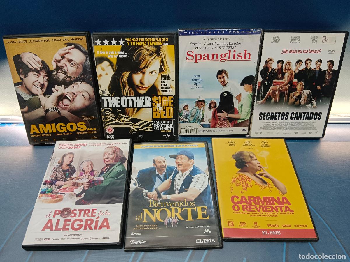 Cine: Lote 7 DVDs Comedias (Amigos, Spanglish, etc.)