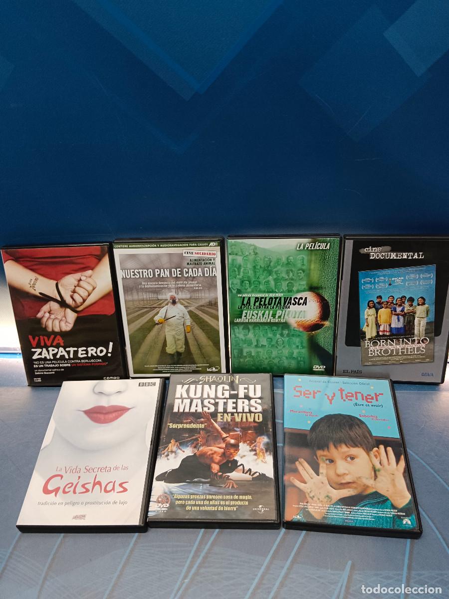 Cine: Lote 7 DVDs documentales variados