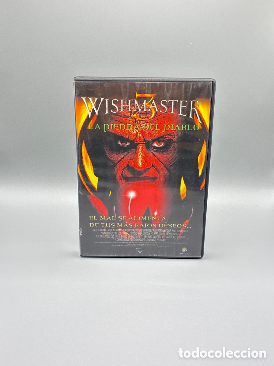 Cine: Wishmaster 3 La piedra del Diablo DVD