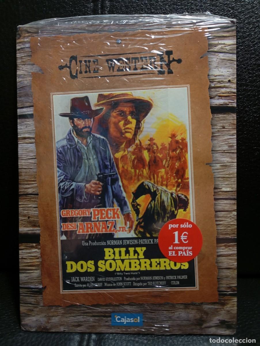 Cinema: BILLY DOS SOMBREROS - DVD - PORTADA DE CARTON - PRECINTADO - CINE WESTERN - GREGORY PECK