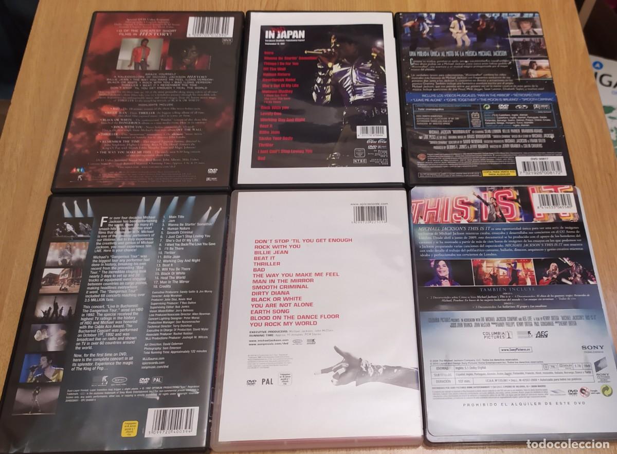 Cine: Colecci&oacute;n 6 dvd de Michael Jackson - Foto 2