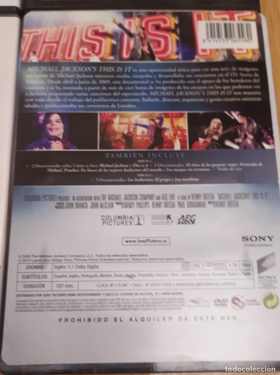 Cine: Colecci&oacute;n 6 dvd de Michael Jackson - Foto 7