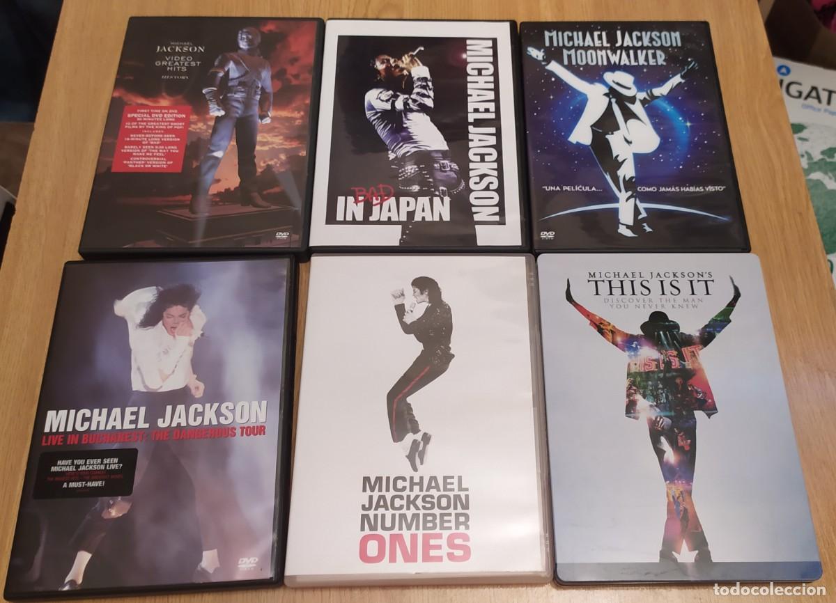 Cine: Colecci&oacute;n 6 dvd de Michael Jackson