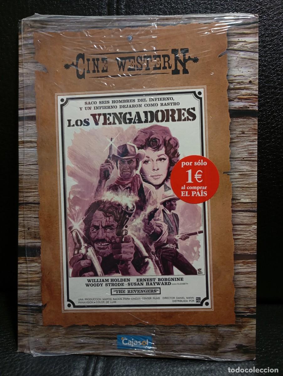 Cine: LOS VENGADORES - DVD - PORTADA DE CARTON - PRECINTADO - CINE WESTERN - WILLIAM HOLDEN