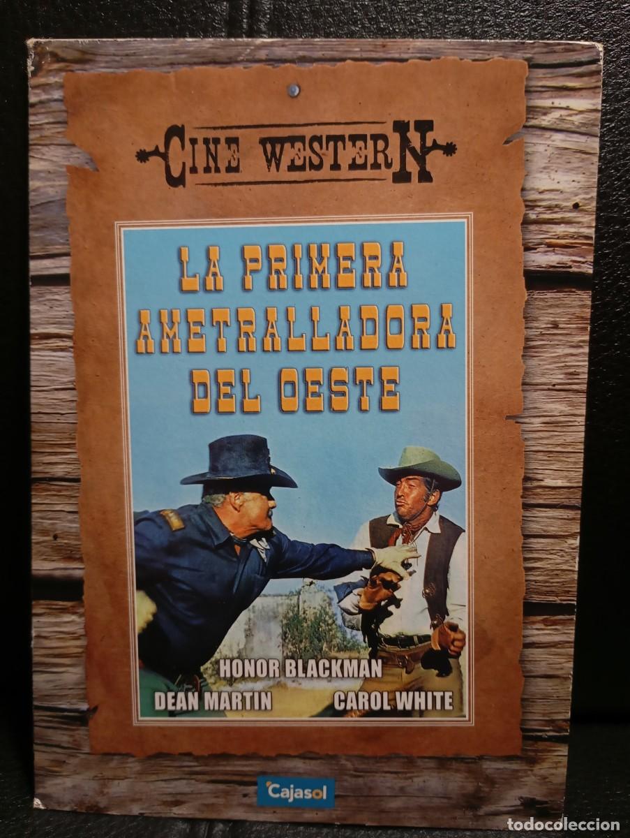 Cine: LA PRIMERA AMETRALLADORA DEL OESTE - DVD - PORTADA DE CARTON - CINE WESTERN - DEAN MARTIN