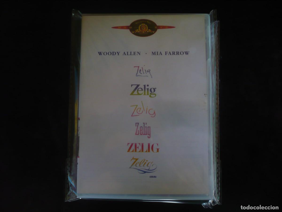Cine: zelig - woody allen y mia farrow - dvd nuevo precintado