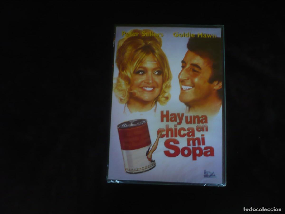 Cinema: hay una chica en mi sopa - peter sellers - dvd nuevo precintado
