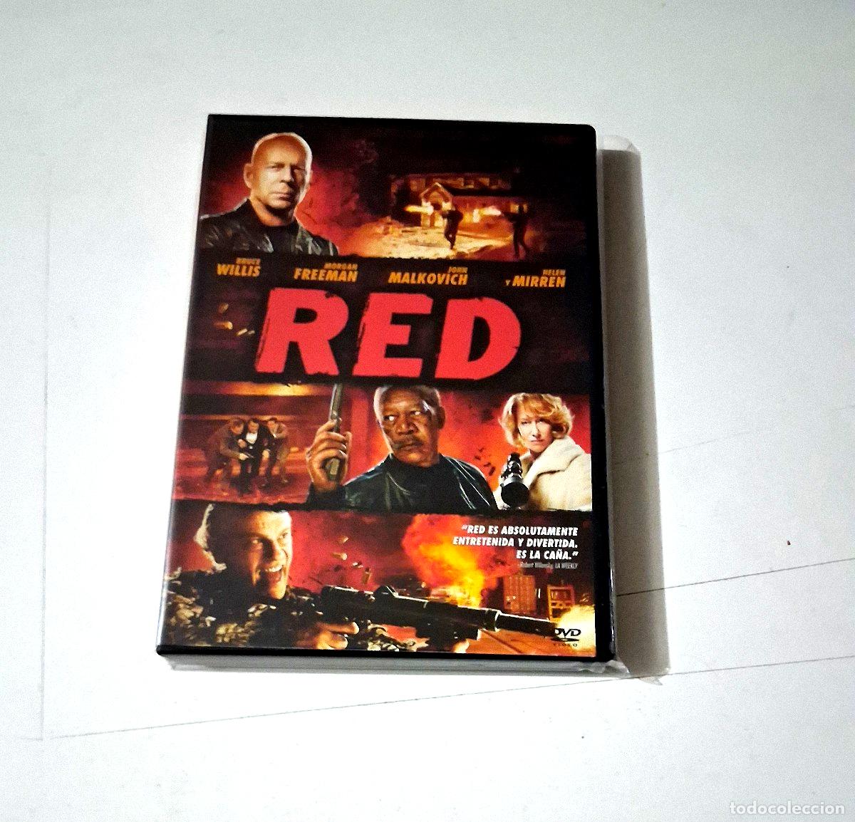 Cine: DVD &rdquo;RED&rdquo; BRUCE WILLIS MORGAN FREEMAN JOHN MALKOVICH HELEN MIRREN