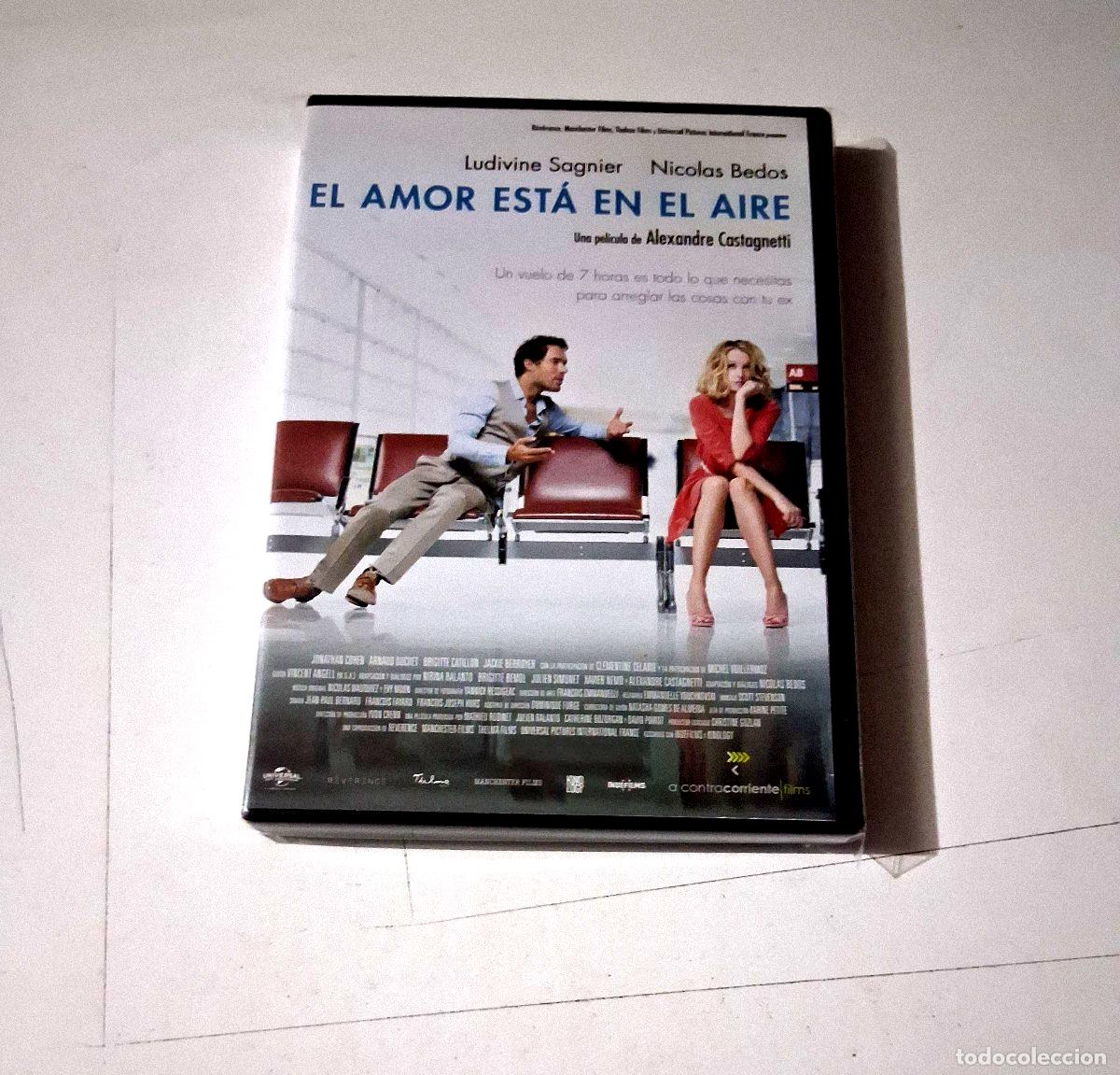 Cine: DVD &rdquo;EL AMOR ESTA EN EL AIRE&rdquo; ALEXANDRE CASTAGNETTI LUDIVINE SAGNIER NICOLAS BED