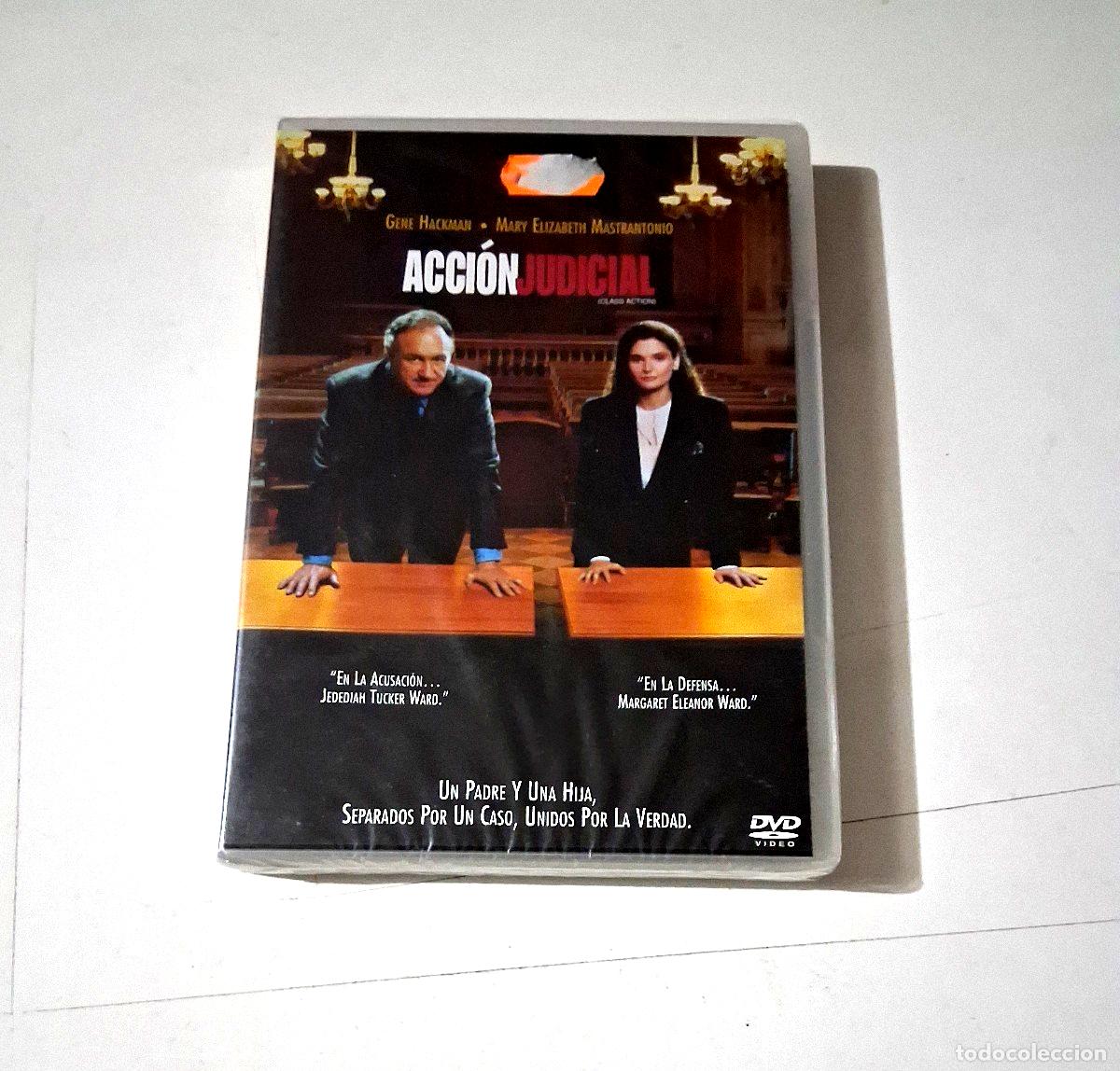 Cinema: DVD &rdquo;ACCION JUDICIAL&rdquo; PRECINTADO MICHAEL APTED GENE HACKMAN MARY ELIZABETH