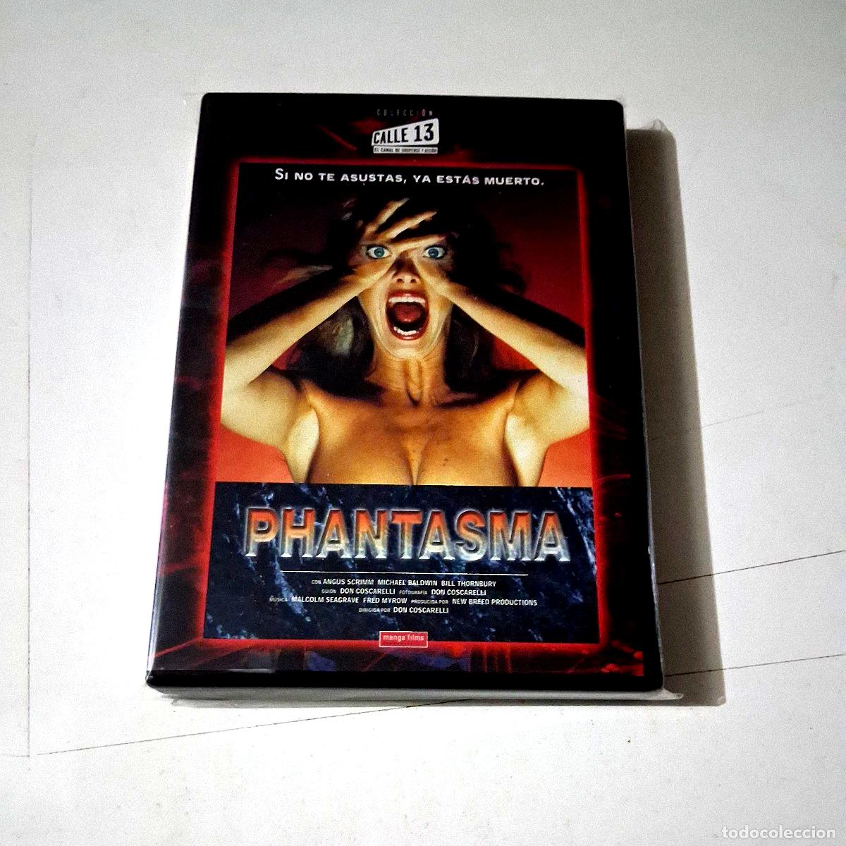 Cinema: DVD &rdquo;PHANTASMA&rdquo; DON COSCARELLI COLECCION CALLE 13 ALUCINE ANGUS SCRIMM COMO NUEV