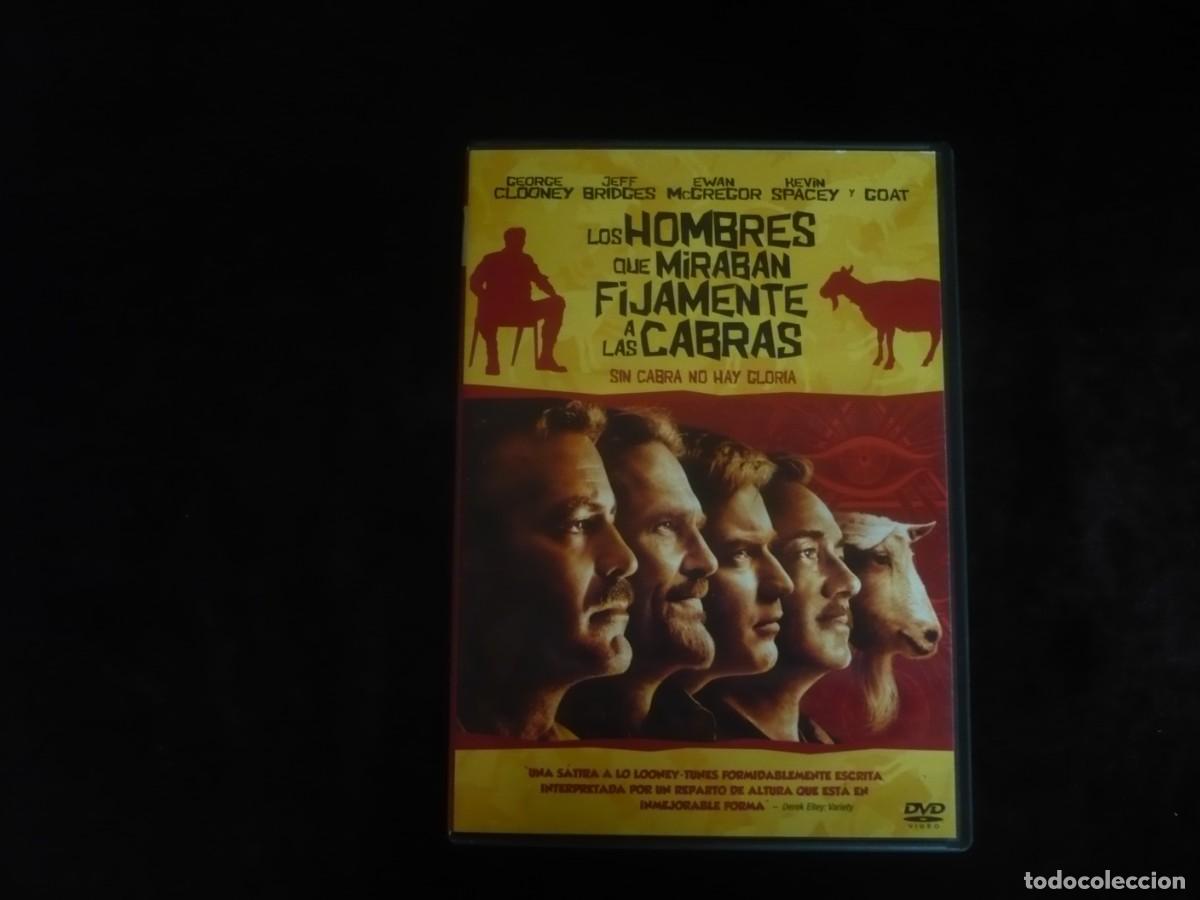 Cine: los hombres que miraban fijamente a las cabras - dvd como nuevo