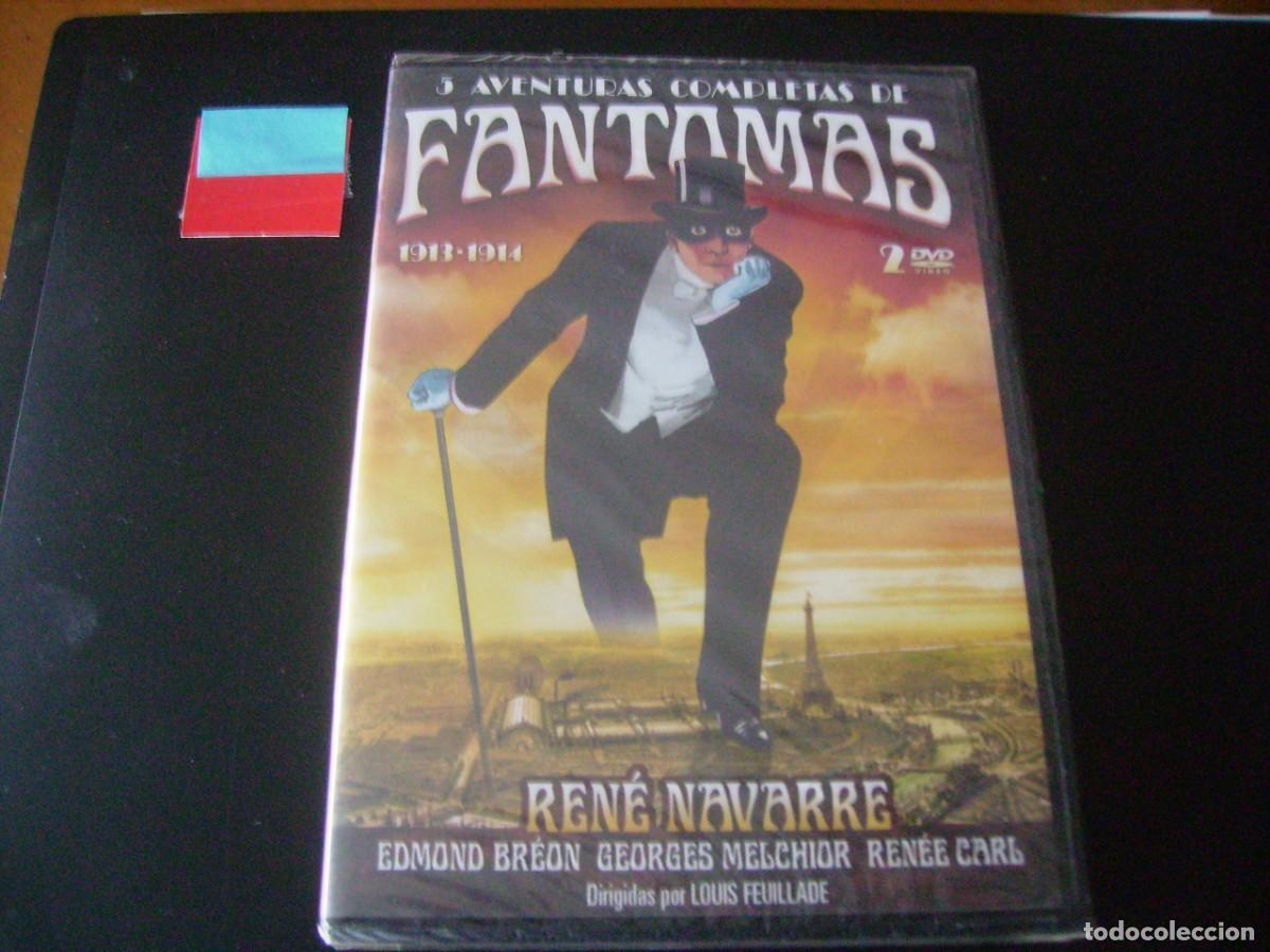 Cine: FANTASMA 1913 - 1914 - 5 AVENTURAS COMPLETAS - PRECINTADA