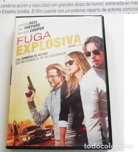 Cine: FUGA EXPLOSIVA DVD PEL&Iacute;CULA DE CARRETERA ACCI&Oacute;N DAX SHEPARD KRISTEN BELL BRADLEY COOPER COCHES
